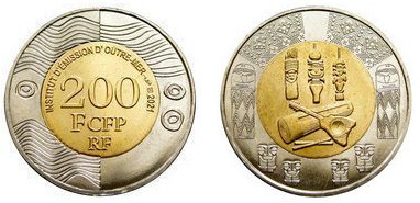 200 francos CFP (Territórios Franceses do Pacífico)