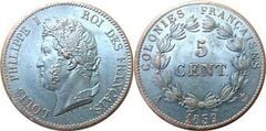 5 cêntimos (Colónias francesas)