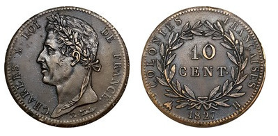 10 cêntimos (Colónias francesas)
