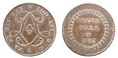 3 soles (Colónias francesas)