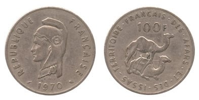 100 francos (Território francês dos Afars e Issas)