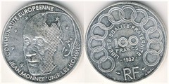 100 francs (Jean Monet)