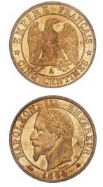 5 centimes (Napoleão III)