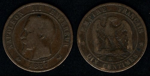 10 centimes (Napoleão III)