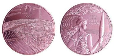 1/4 euro (Revezamento da Tocha Olímpica)