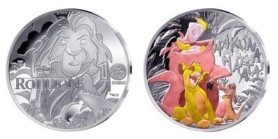 10 euros (30 anos de O Rei Leão - Hakuna Matata)