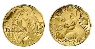5 euros (30 anos de O Rei Leão)