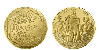 500 euros (90 anos de DC COMICS-Liga da Justiça)