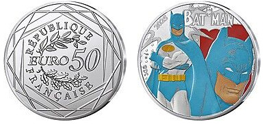 50 euros (90 anos de DC COMICS-Batman)