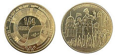 1/4 de euro (80.º aniversário do Dia da Vitória na Europa - Singapura)