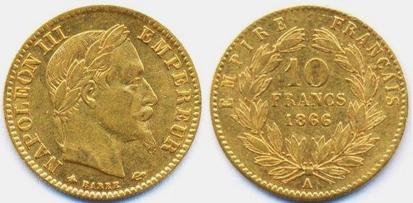 10 francs (Napoleão III)