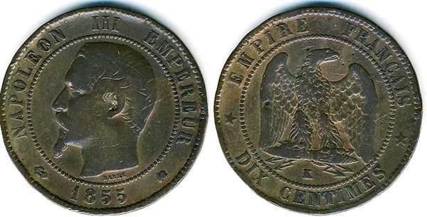 10 centimes (Napoleão III)