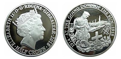 1/2 coroa (Centenário do fim da Primeira Guerra Mundial)