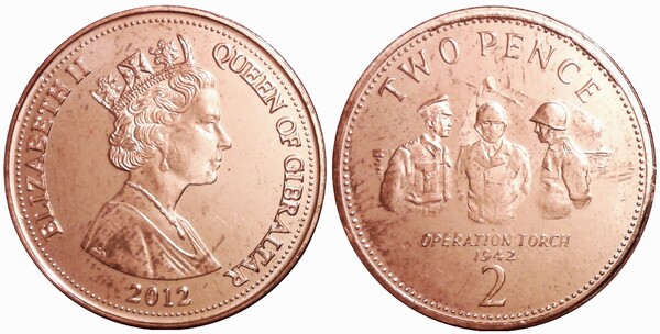 2 pence (Operação Tocha 1942)