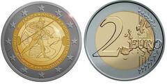 2 euro (2500º aniversário da batalha de Maratona)