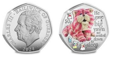 50 pence (50º aniversário do Bagpuss)