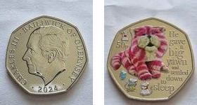 50 pence (50º aniversário do Bagpuss)