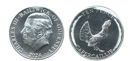 10 pence (Tetrazes)