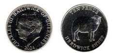 10 pence (Raças do património - Ovinos Herdwick)