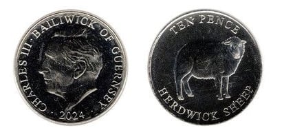 10 pence (Raças do património - Ovinos Herdwick)