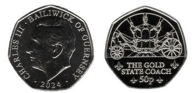 50 pence (200º aniversário da construção do Royal Mews-Building)