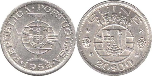 20  escudos (Guiné Portuguesa)