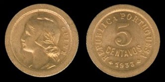 5 centavos (Guiné Portuguesa)