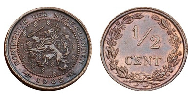 1/2 cêntimo (tipo II)