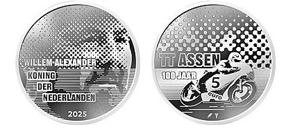 5 euros (100 anos TT Assen)