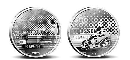 5 euros (100 anos TT Assen)