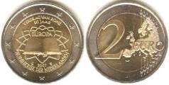 2 euro (50º aniversário do Tratado de Roma)