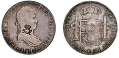 6 shillings 1 penny- Contramarca ( Colónias britânicas na Baía das Honduras)