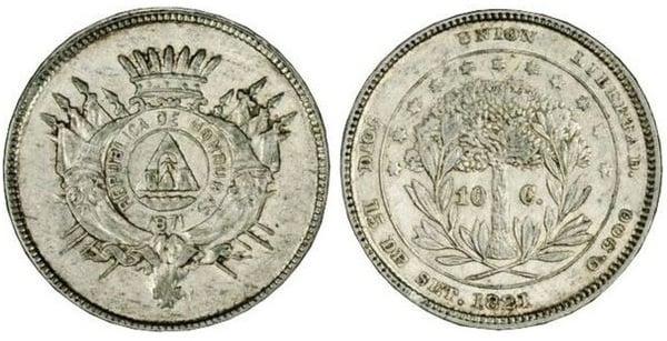 10 centavos (50º Aniversário da Independência)