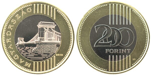 200 forint (Ponte Széchenyi Chain)