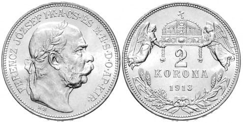 2 korona (Francisco José I)