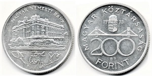 200 forint (Banco Nacional)