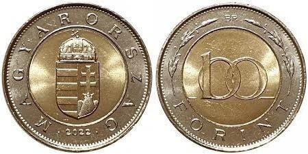 100 forint (brasão de armas)