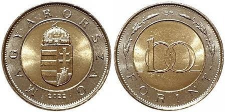 100 forint (Brasão de armas)