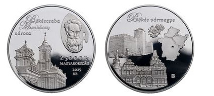 25000 forint (circunscrição de Békés)