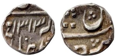 1/8 rupee (Gwalior)