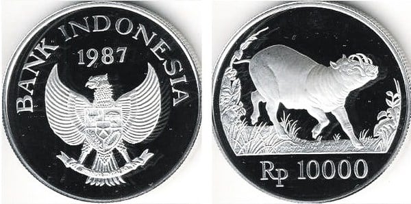 10.000 rupiah (Javali)