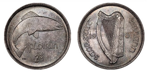 2 shillings / 1 florin