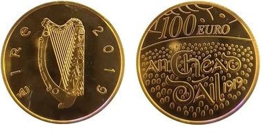 100 euro (Centenario del primer Dáil Éireann)
