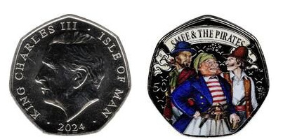 50 pence (Peter Pan - Smee e os piratas)