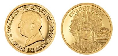 5 dólares (Império Azteca)