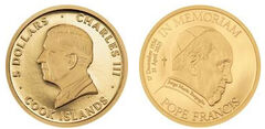 5 dólares (Em memória do Papa Francisco)