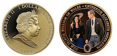 1 dólar (noivado do Príncipe William e Kate Middleton)