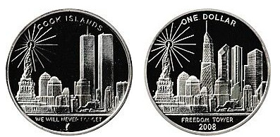 1 dólar (Torres Gémeas)