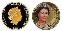 1 dólar (90º aniversário da Rainha Isabel II)