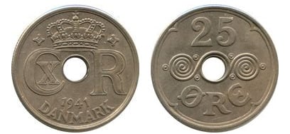 25 minério (Christian X)